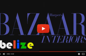 HARPER'S BAZAAR INTERIORS May/June 2014 Issue : First Lady Kim Simplis' Belize